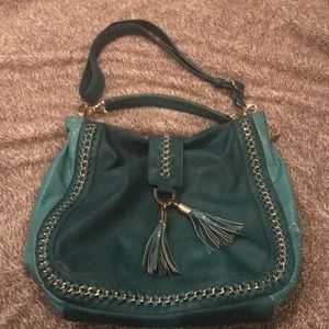 Teal Big Buddha Purse